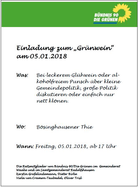 Grünwein 2018