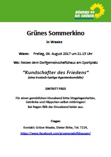 Gruenes Kino 2017